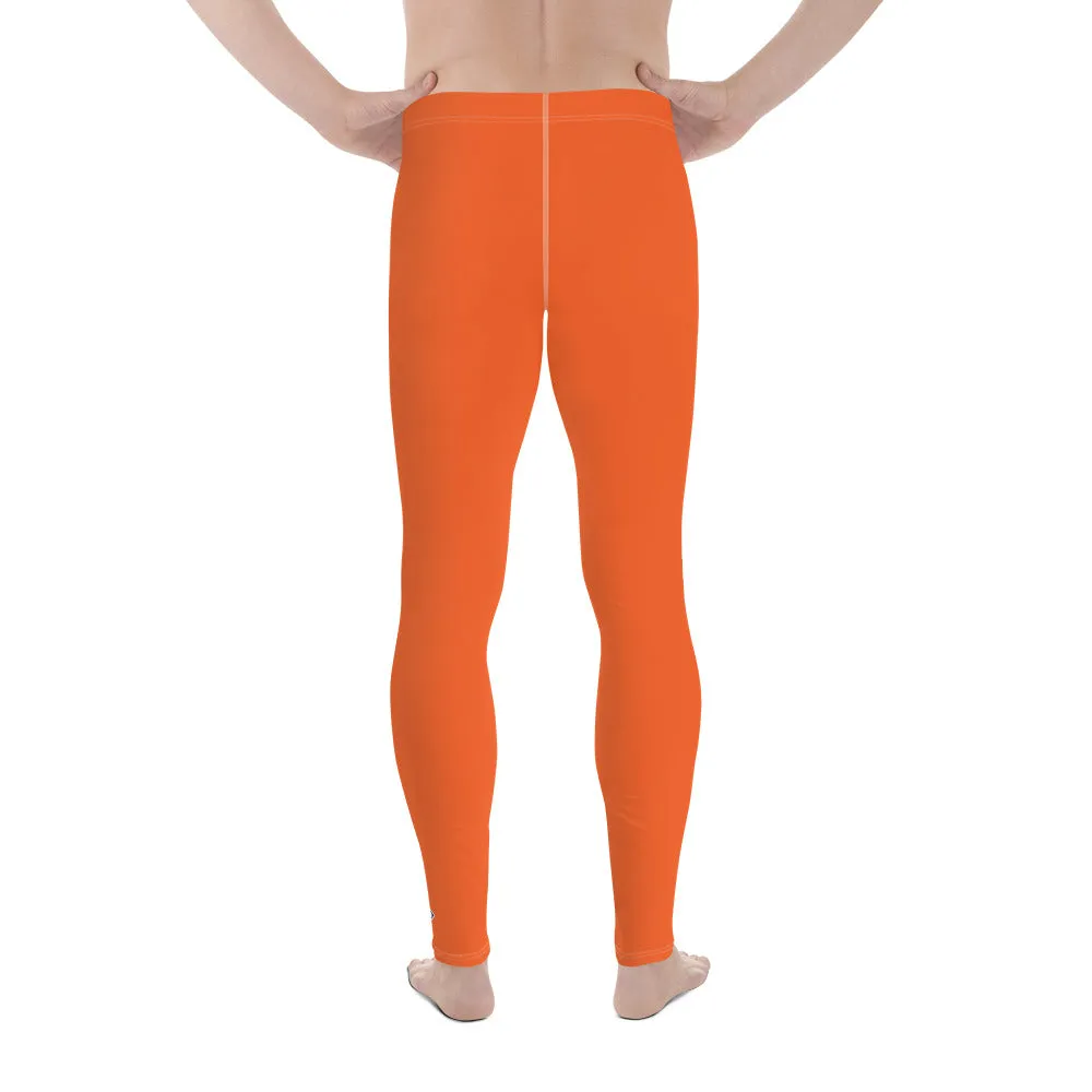 Daily Essentials: Men's Solid Color Workout Yoga Pants - Flamingo