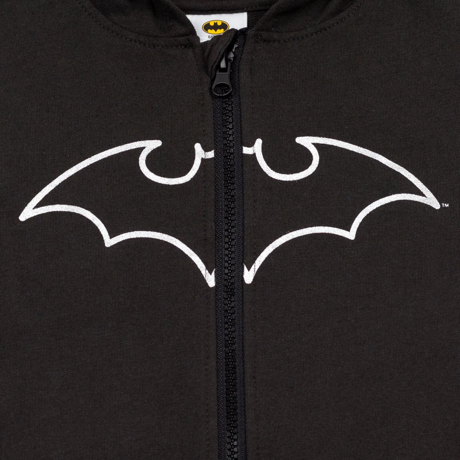 DC Comics Justice League Batman Fleece Zip Up Cosplay Hoodie