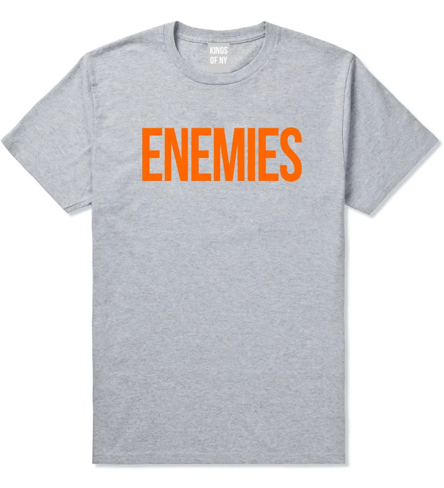 ENEMIES Orange Print T-Shirt