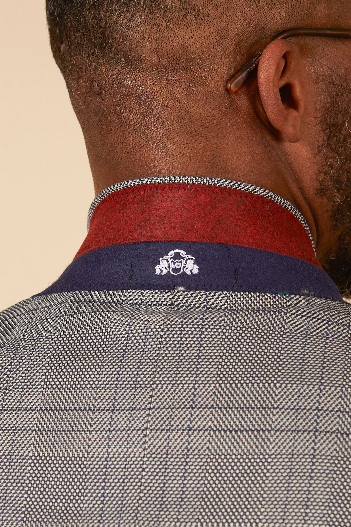 JERRY - Grey Check Two Piece Suit