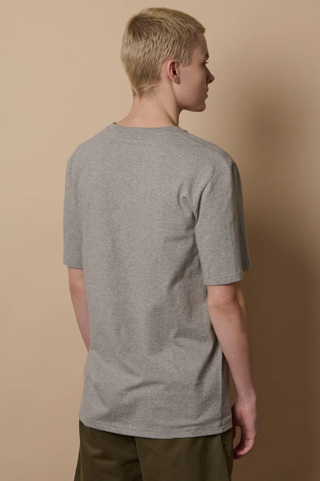 Men's Short Sleeve T Shirt Grey