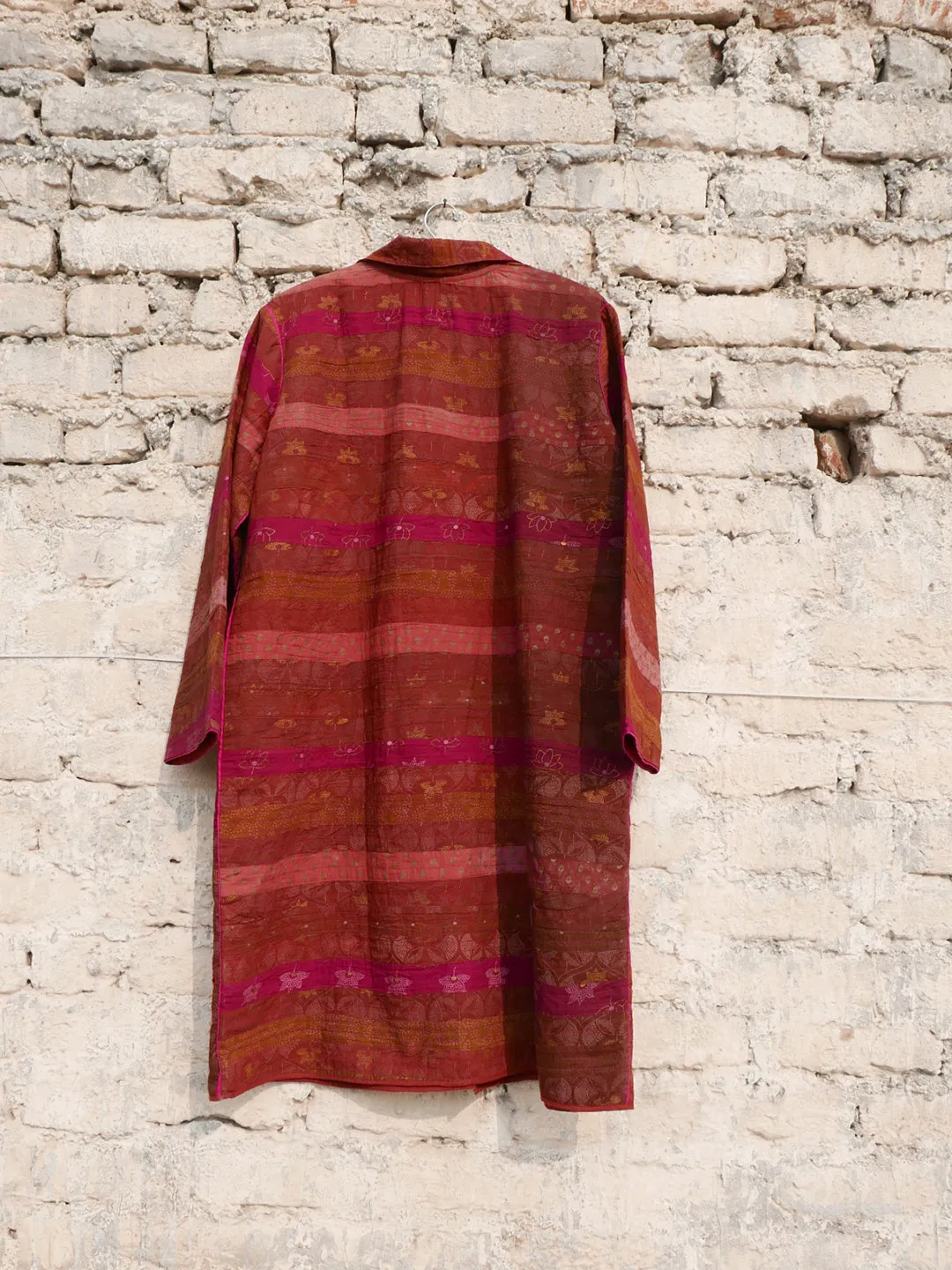 Nile Collared Boro Long Jacket